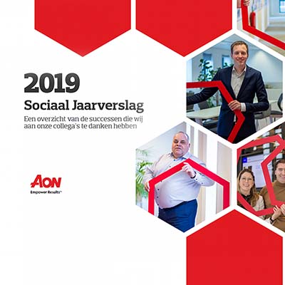 Screenshot from the Aon Annual Report 2019