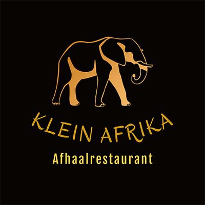 Logo that I made from the takeaway restaurant Klein-Afrika
